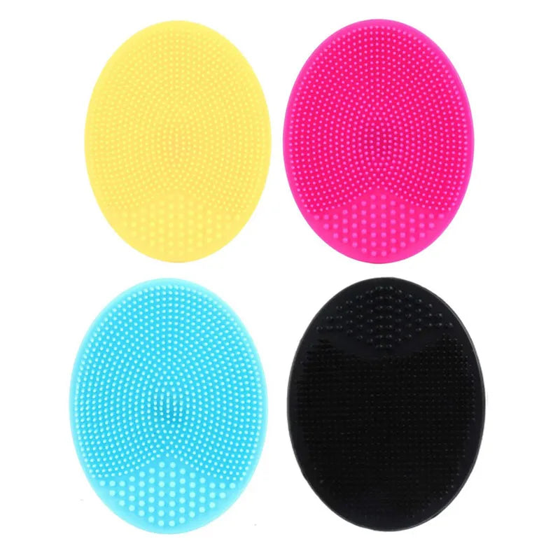 Mini Silicone Facial Cleansing Brush โ Deep Pore Exfoliating Skin Cleanser Tool