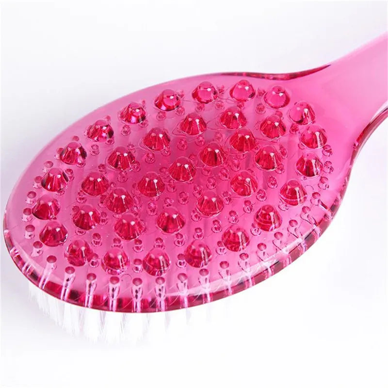 Long Handle Soft Bristle Bath Brush – Deep Clean Back Scrubber & Body Massager