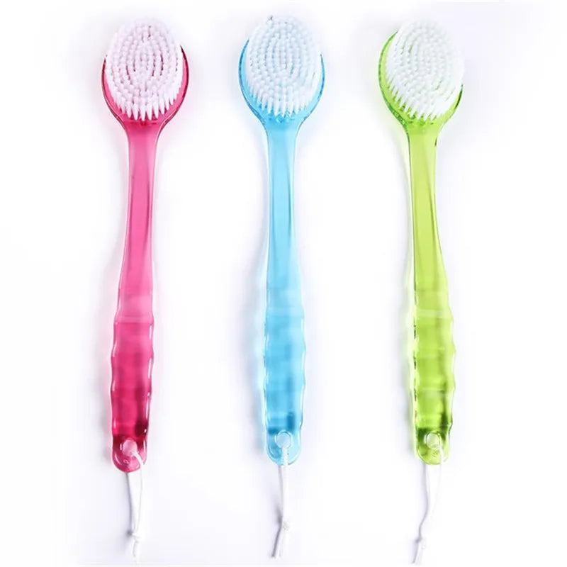 Long Handle Soft Bristle Bath Brush – Deep Clean Back Scrubber & Body Massager