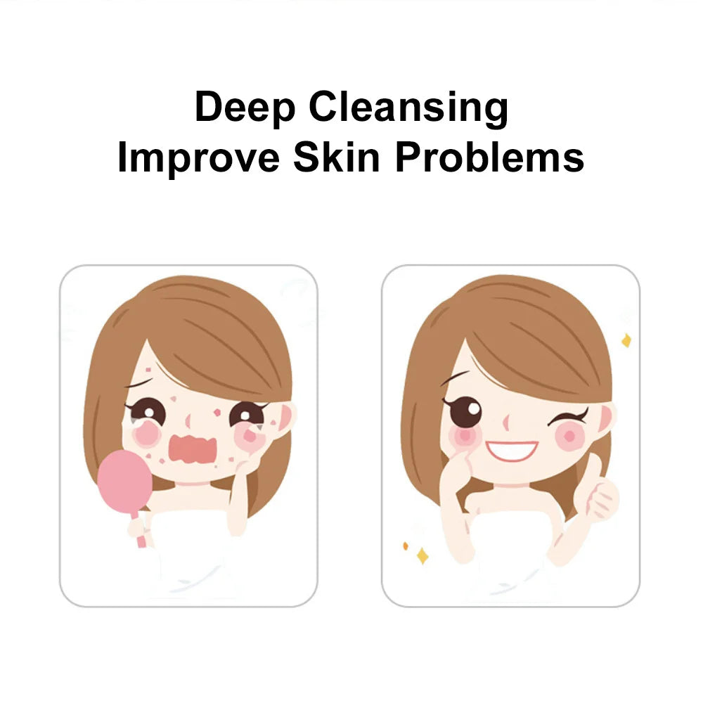 2-in-1 Heated Silicone Facial Cleansing Brush