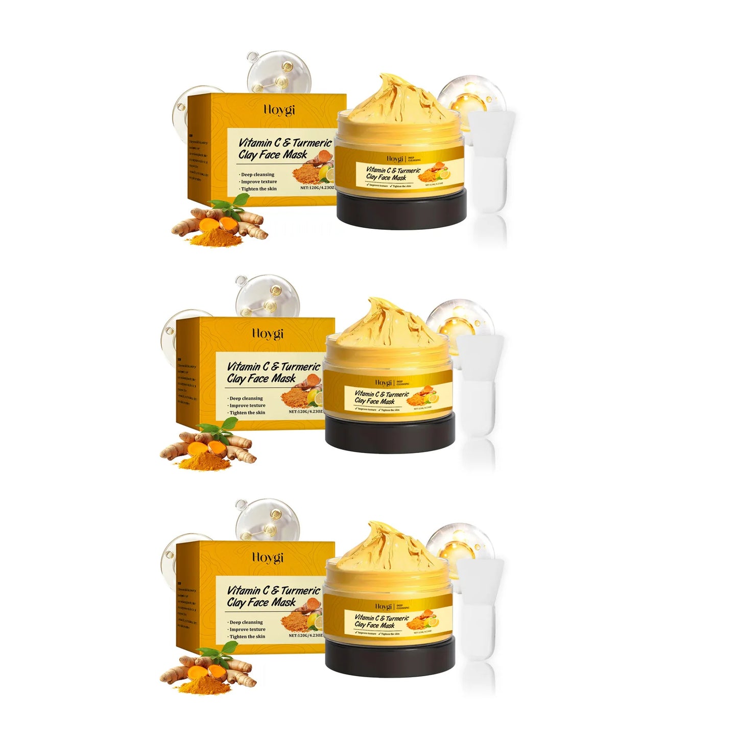 Vitamin C Turmeric Clay Mask