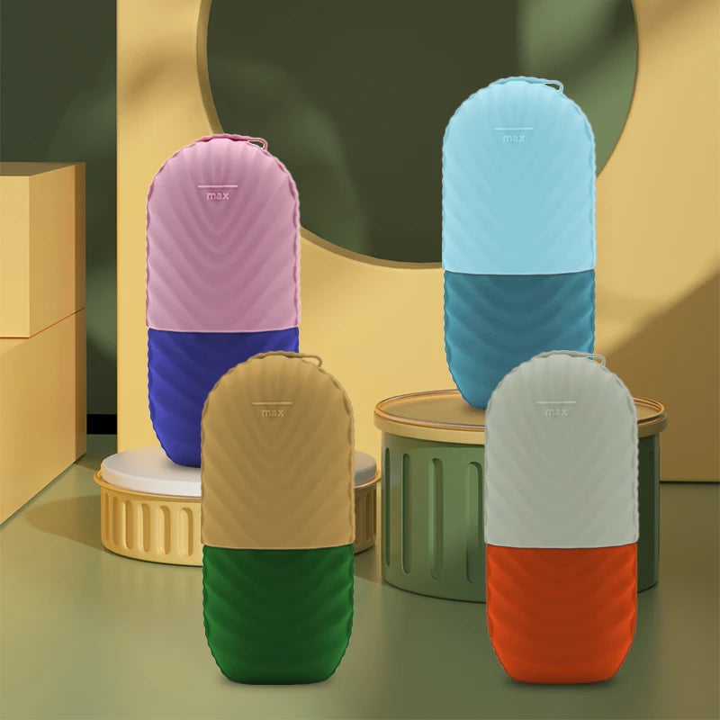 Facial Ice Massage Roller – Silicone Skin Cooling & Beauty Tool